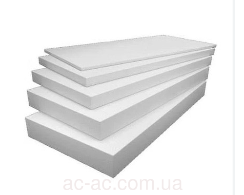 Пенопласт ТИСО-25 EPS S (0,5х1м) 50мм 8кг/м3 (уп.12шт)