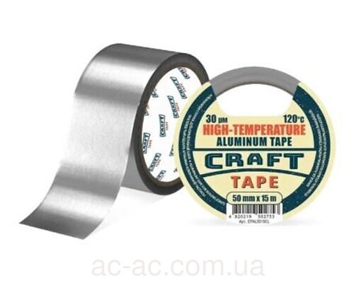 Лента алюминиевая CRAFT TAPE 50мм х 15м х 0,03мм EPAL5015L