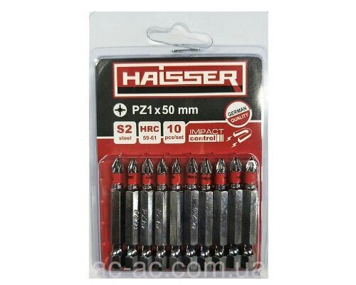 Бита PZ1 х 50мм HAISSER (2712708)