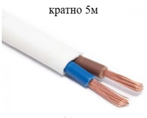 Кабель ШВВП 2х0,75 ДСТУ