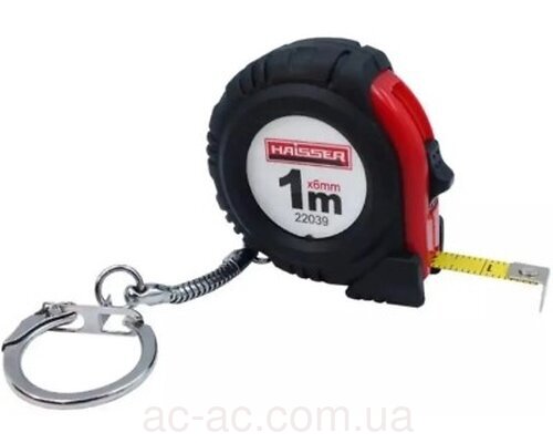 Рулетка-брелок 1мх6мм HAISSER (22039)