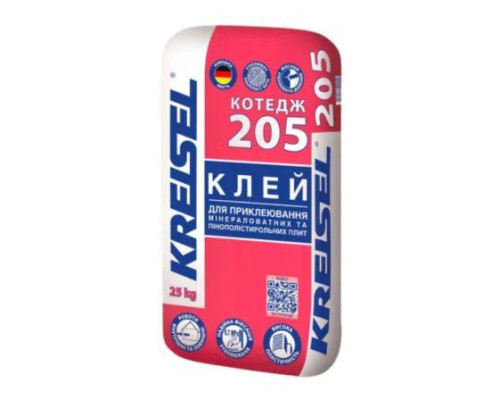 Клей для пенопласта KREISEL 205 (ПРИКЛЕЙКА) (25кг)