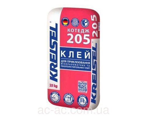 Клей для пенопласта KREISEL 205 (ПРИКЛЕЙКА) (25кг)