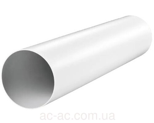 Повітропровід круглий ПВХ Ø125 L1.5м