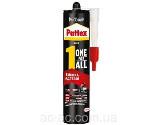 Клей-герметик Pattex Висока Адгезія білий 440г