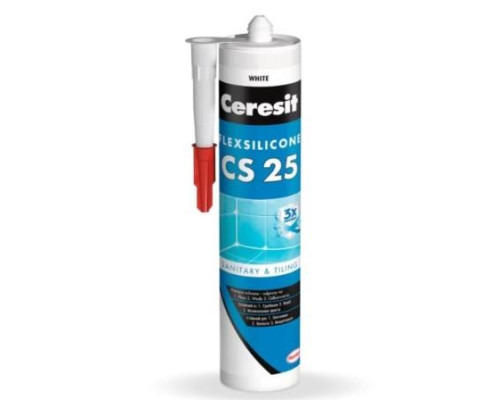 Шов для стыков Ceresit CS25 (орех 55) FlexSilicone (280мл)