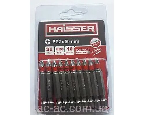 Бита PZ2 х 50мм HAISSER (2712709)