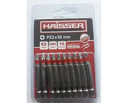 Бита PZ2 х 50мм HAISSER (2712709)