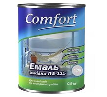 Эмаль Комфорт ПФ-115 серая 0,9 кг