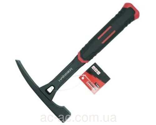 Молоток муляра 600 г цільнометалева ручка HAISSER (44165)