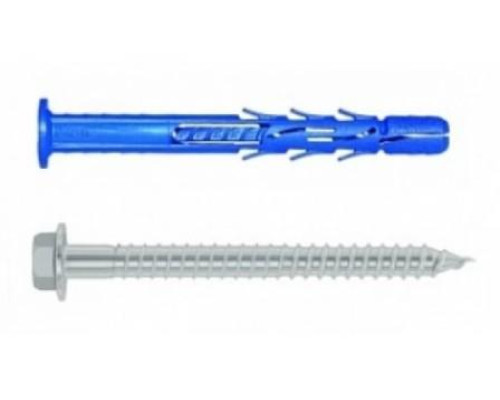 Дюбель рамный с шурупом Torx 40 з 6гр головкою 10х100