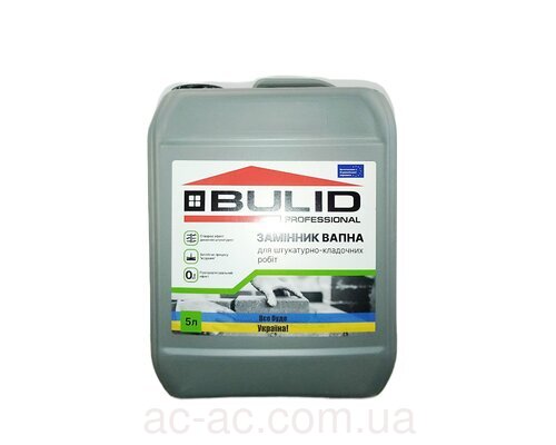 Пластифікатор BULID замінник вапна 5л