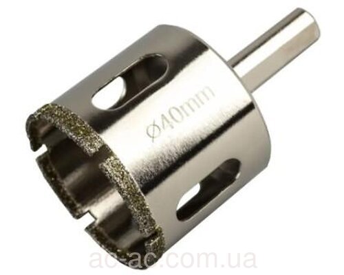 Коронка алмазная по керамограниту 40 мм HS104940 HAISSER (2712340)