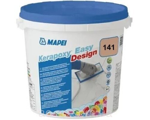 Епоксидна затірка для швів Mapei Kerapoxy EASY DESIGN 3 кг №141 (карамель)