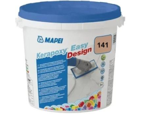 Эпоксидная затирка для швов Mapei Kerapoxy EASY DESIGN 3 кг №141 (карамель)