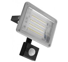 Прожектор 30 W сірий з датчиком рух.