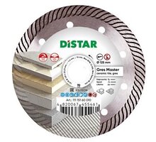 Круг алмазний вiдрiзний Distar 1A1R 125x1,4/1,0x10x22,23 Gres Master (11115160010)