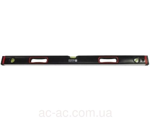 Рівень спиртовий Heavy Duty 1000mm магнітний, 3 капсули 2 рукоятки (26042)