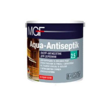 Лазур антисептик MGF Aqua-Antiseptik БІЛИЙ 2,5л