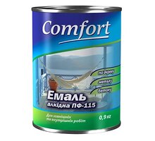 Эмаль Комфорт ПФ-115 зеленая 0,9 кг