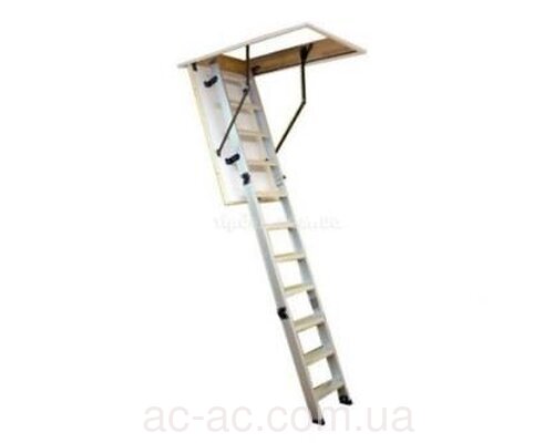 Чердачная лестница OMAN Alu Profi Extra (120x70х46мм) H280