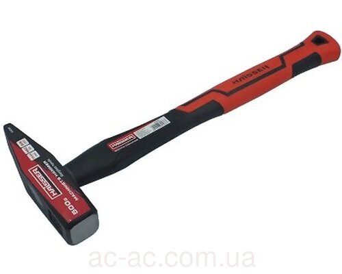 Молоток 500 г ручка из стекловолокна HAISSER (44084)