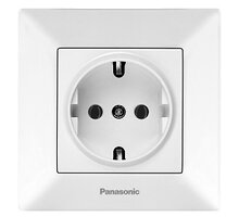 Розетка 1-на з/з  біл Arkedia Slim (Panasonic)
