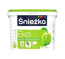 Краска акриловая Sniezka Еко мат белый 4,2кг