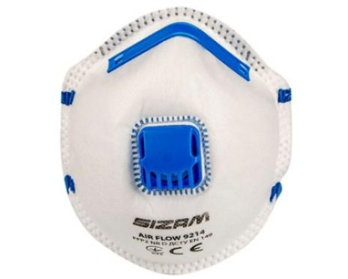 Респиратор Sizam AIR FLOW 9214 с клапаном FFP2