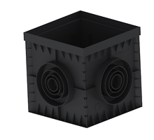 Дощоприймач пластиковий Base 300х300 чорний