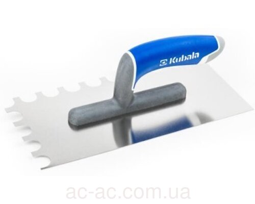 Терка KUBALA 130*270мм напівкруглий зуб ручка G-24 (0267)