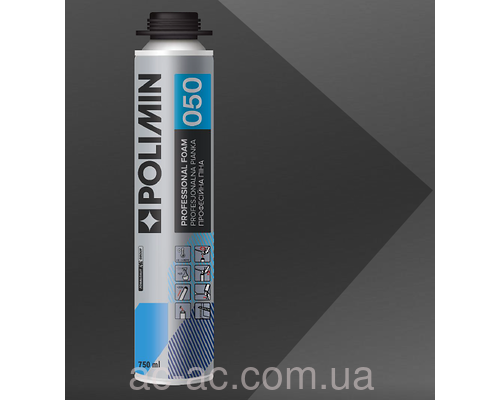 Пена монтажна Polimin (Полимин) 50л проф.  (750 мл)