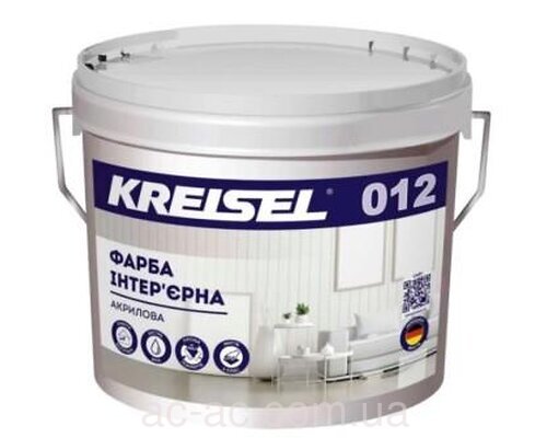 Краска 012 KREISEL интерьерная акриловая (2,5л)