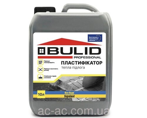 Пластификатор BULID для Теплого пола 10л.
