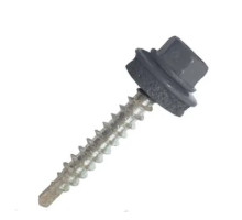 Саморез кровельный 4,8х35 Графит №7024 (250шт)