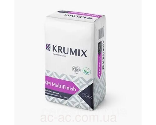 Шпаклевка Мультифиниш KRUMIX KM MultiFinish (25кг)
