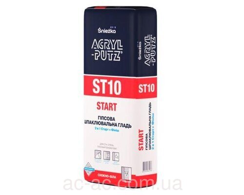Шпаклівка Акрил-Путц ST-10 (ACRYL-PUTZ) старт+фініш 2 в 1 (20кг)
