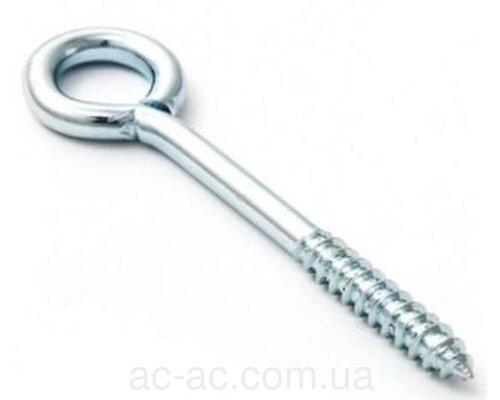 Шуруп с кольцом (тип О) 6х80