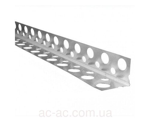Кутник (перфокут)  алюмін. перфорований 2,5м (36мм) (36-25)