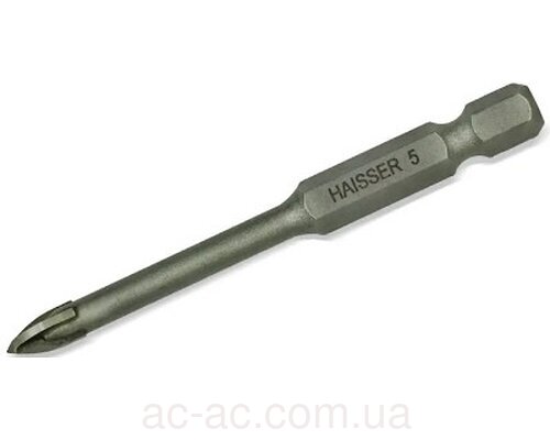 Свердло по склу та плитці CROSS HEAD - 05мм HAISSER (2713305)