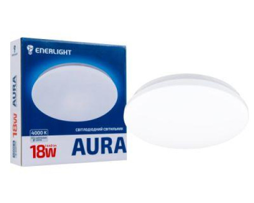 Світильник стельовий світлодіодний круг. Enerlight AURA 18Вт 4000K