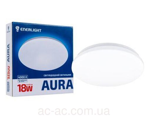 Світильник стельовий світлодіодний круг. Enerlight AURA 18Вт 4000K