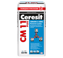 Клей для плитки Ceresit (Церезит)  СМ 11 PLUS  (25кг)