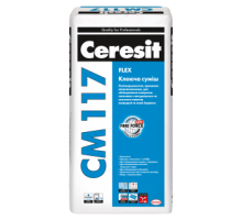 Клей для плитки эластичная Ceresit (Церезит)  СМ 117 (25 кг)