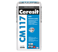 Клей для плитки эластичная Ceresit (Церезит)  СМ 117 (25 кг)