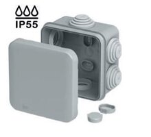 Розпод. коробка Neomax 100х100х50мм КВАДРАТ зовн. NX1045