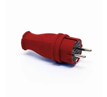Вилка Neomax пряма з/з каучук червона NX2200