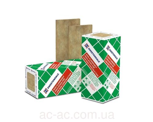 Базальтова Вата ULTRAWOOL LIGHT ( Роклайт) (600х1200х100 мм) 2,88 кв.м.(4 пл,) SWEETONDALE
