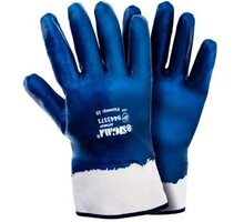 Рукавиці лужні SIGMA з твердим манжетом р.10