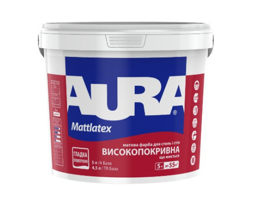 Краска интерьерная MATTLATEX (5л) AURA